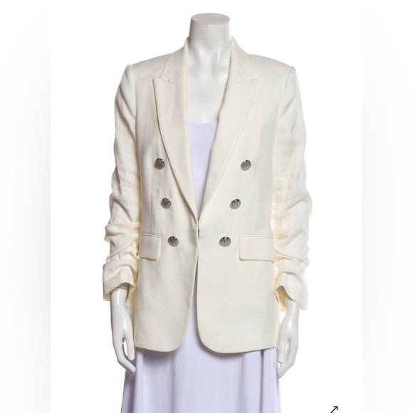 Veronica Beard Jackets & Blazers - Veronica Beard Cream Double-Breasted Blazer